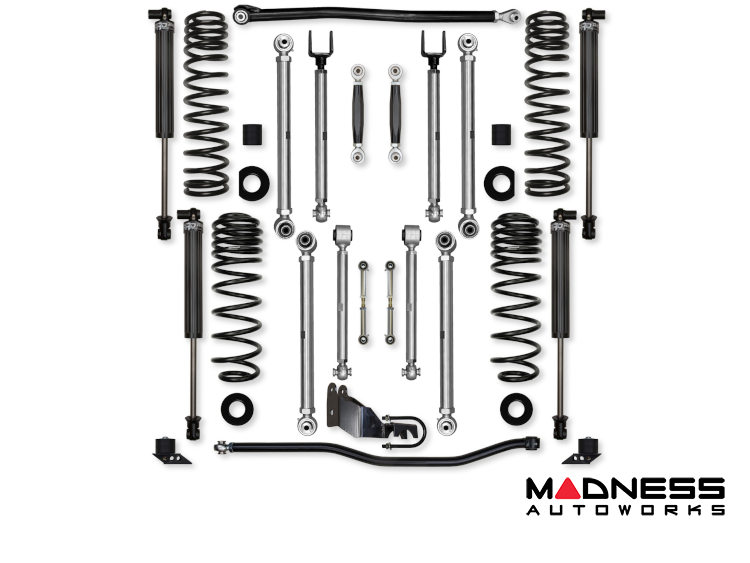 Jeep Wrangler JL Lift Kit - Rock Krawler - X Factor Pro (No Limits) - Stage 1 - Diesel - 2020+ Jeep Wrangler JL Lift Kit - Rock Krawler - X Factor Pro (No Limits) - Stage 1 - Diesel - 2020+